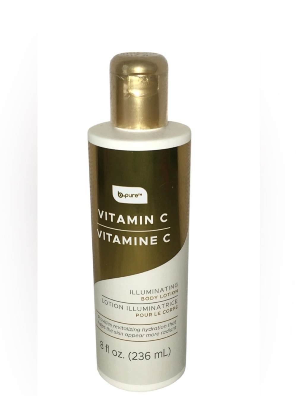 b-pure Vitamin C illuminating body lotion w/B3 & E    8oz